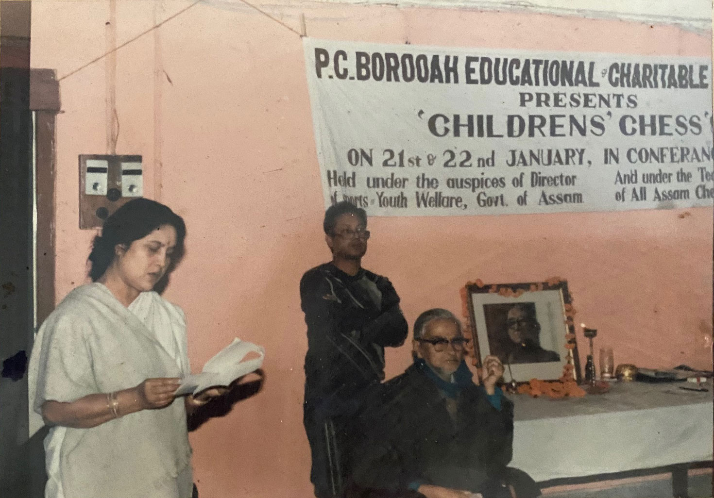 1st Chess Competition in 1989